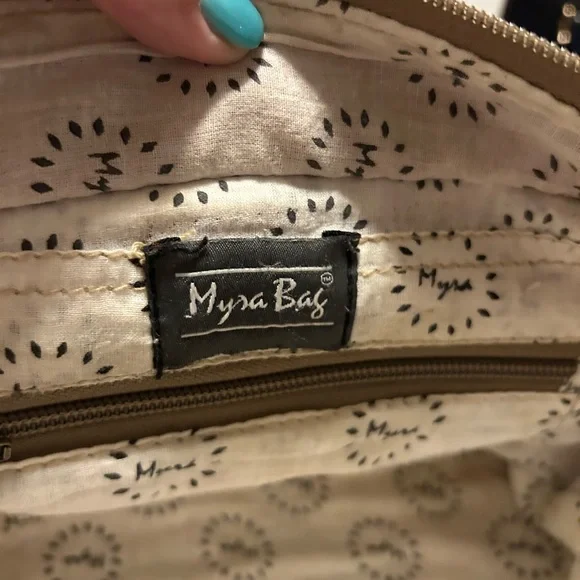 Myra Bag Brown and Multicolor Crossbody Bag - Picture 9 of 10